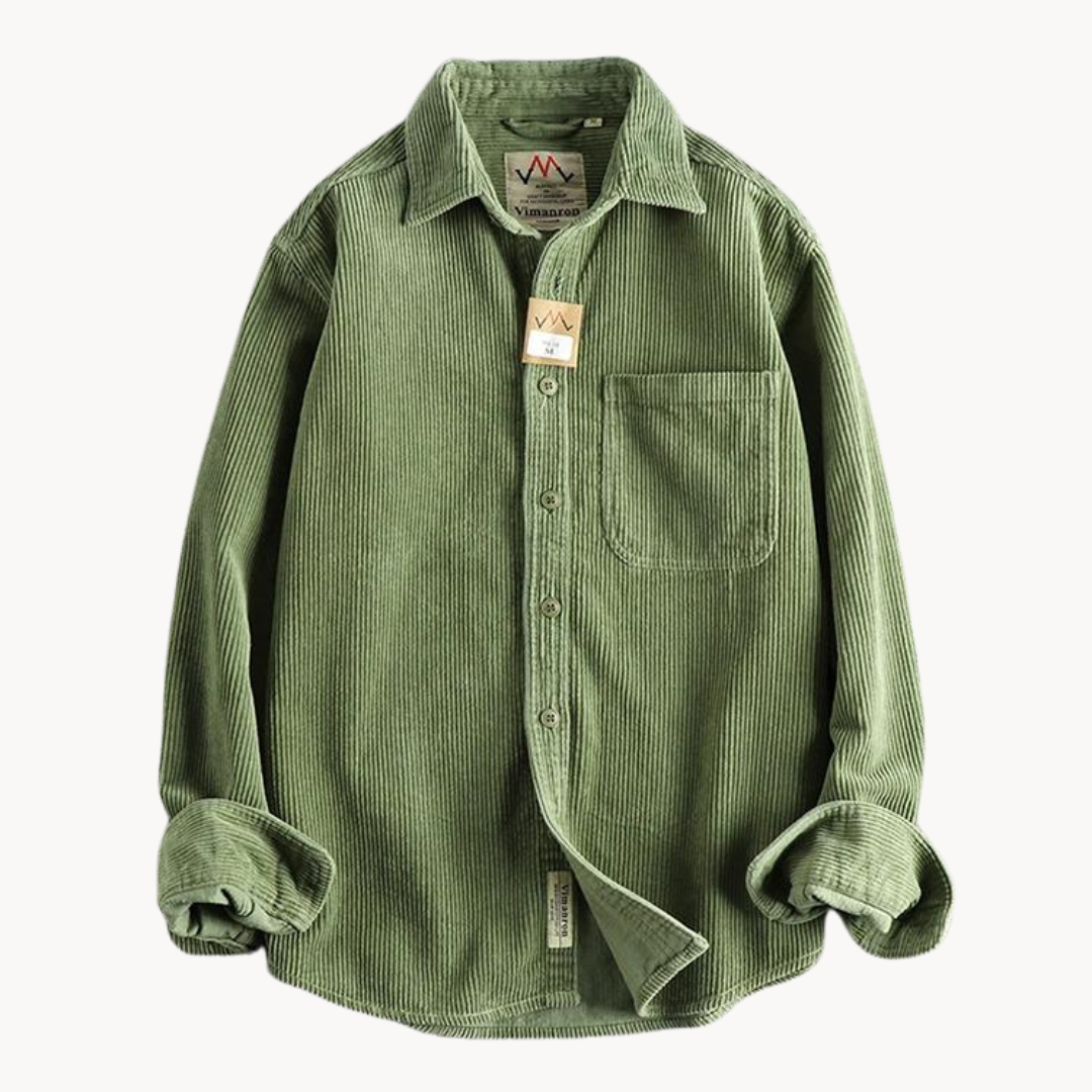 Durable Corduroy Shirt | Men's Casual Wear
