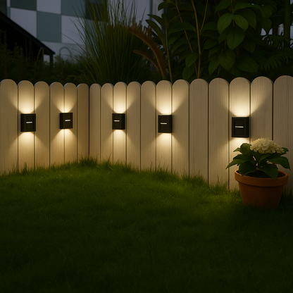 Yandir | Luksusowe bezprzewodowe lampy ścienne LED Solar