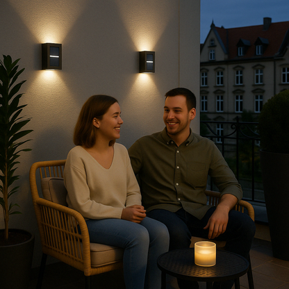 Yandir | Luksusowe bezprzewodowe lampy ścienne LED Solar