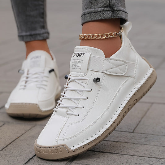 Zapatillas de plataforma para mujer | Modelo veraniego con cordones en estilo casual