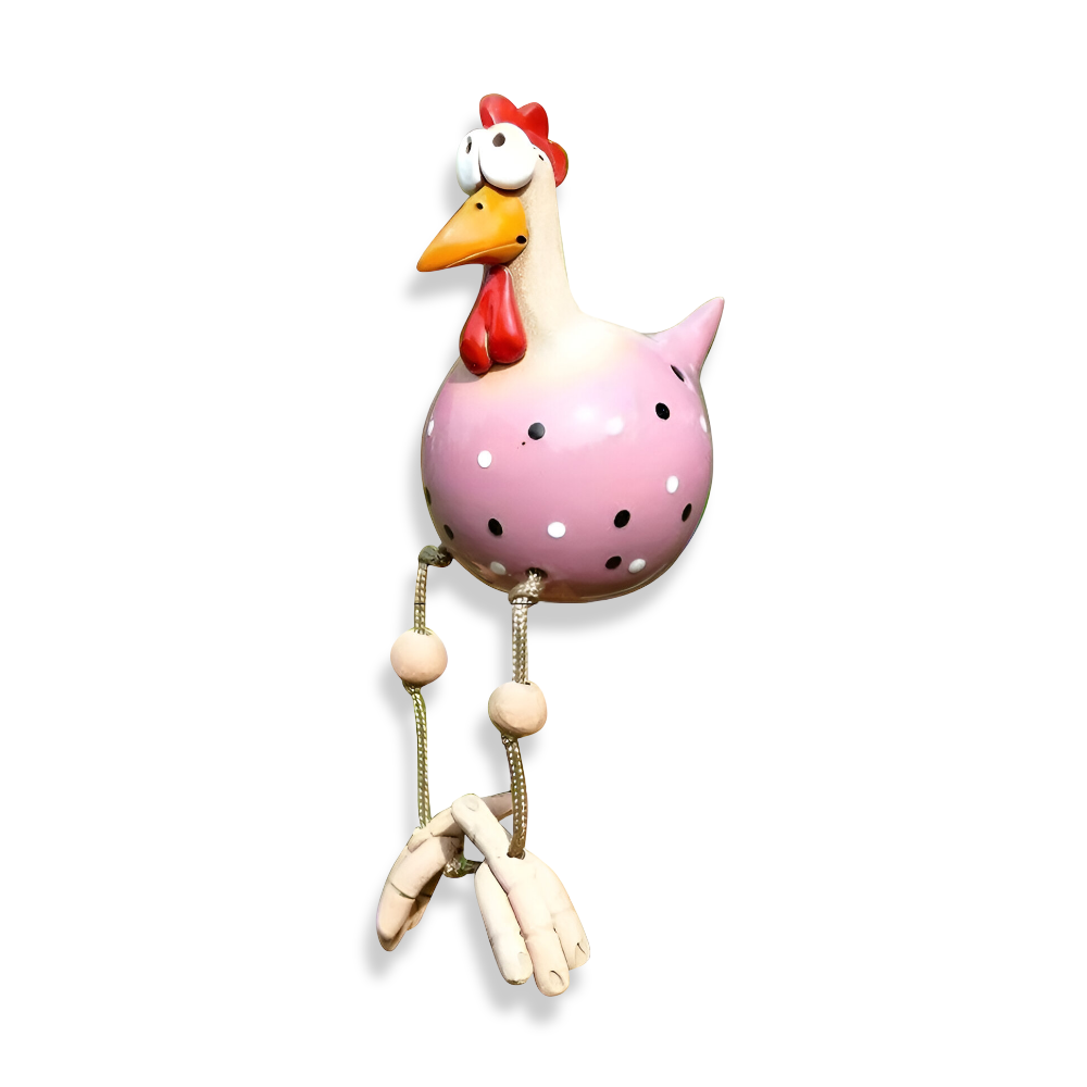 Handcrafted Rooster Garden Statue