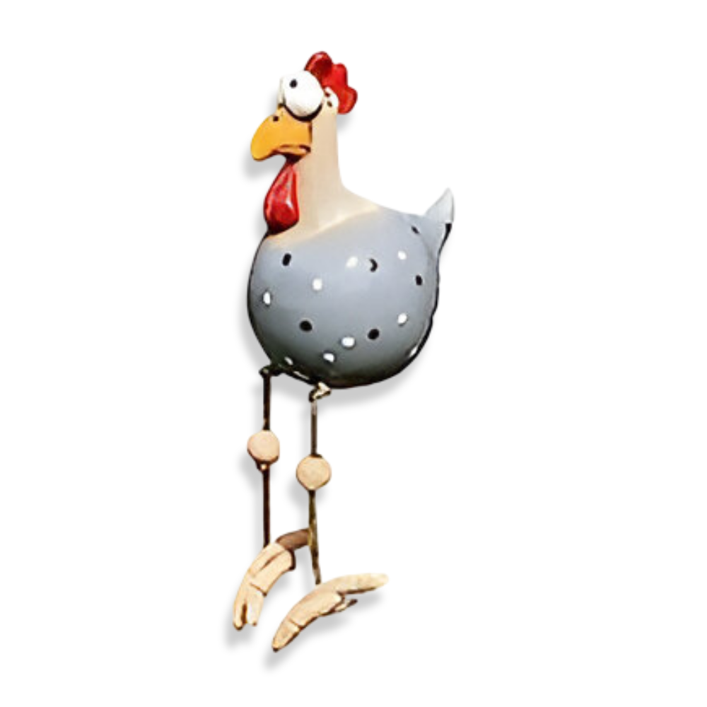 Handcrafted Rooster Garden Statue