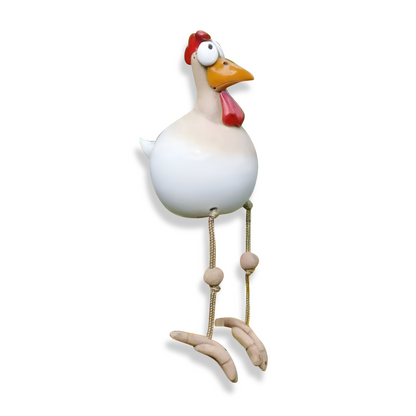 Handcrafted Rooster Garden Statue