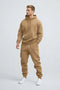Conjunto casual masculino de chándal con capucha