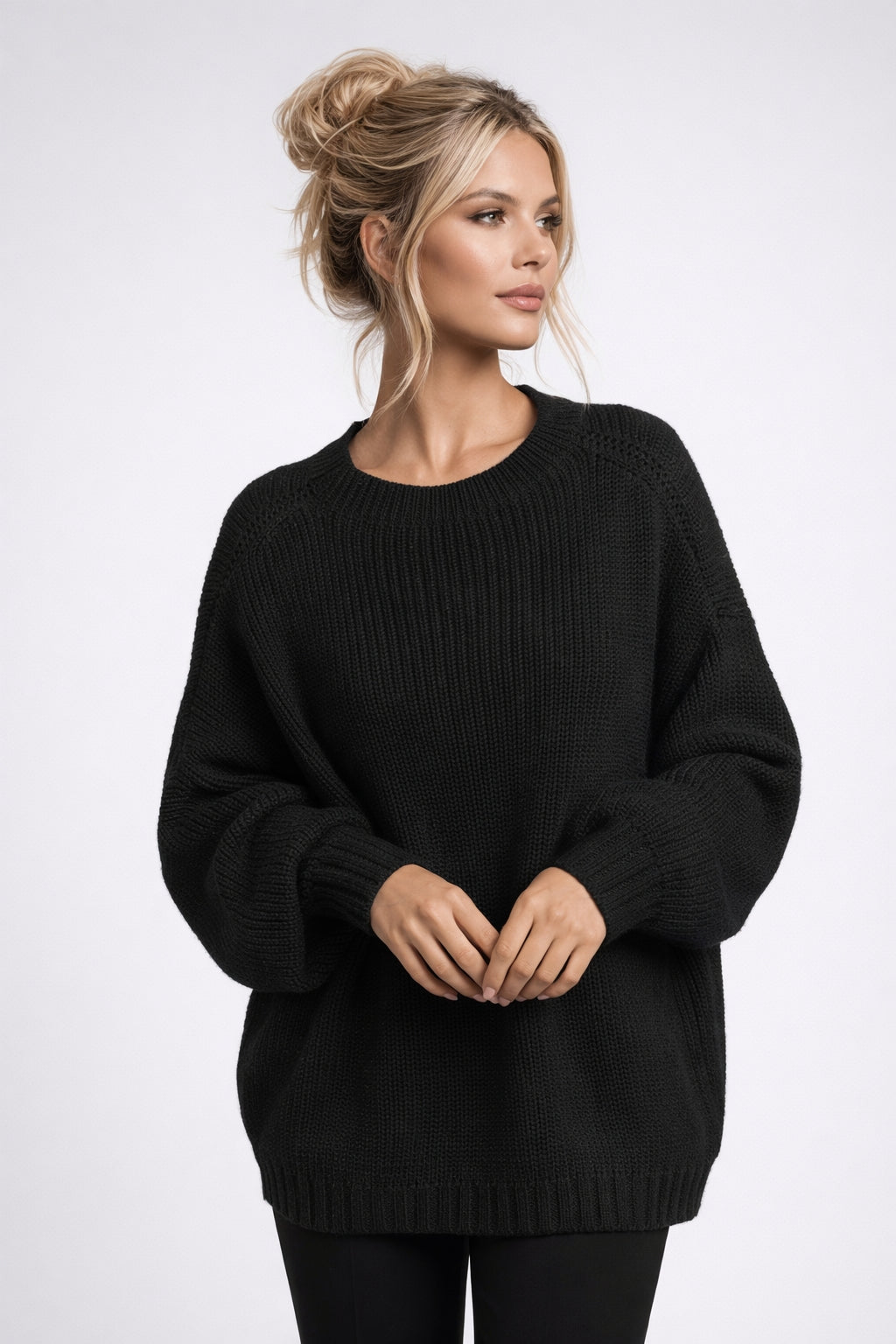 Pull moderne pour femme en mélange de laine | Coupe confortable