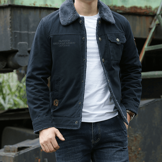 Men's Thermofly Insulated Coat with Soft Lining for Winter