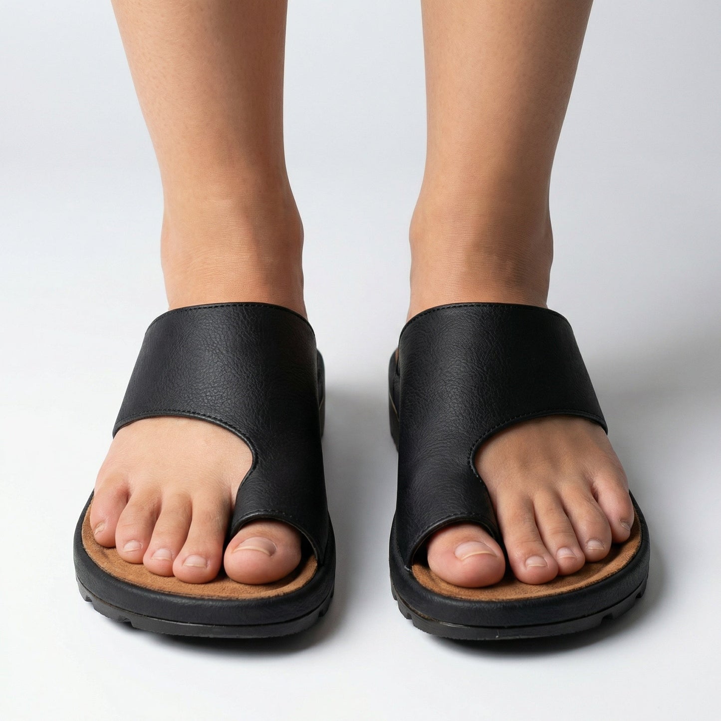 Sandale de damă cu potrivire largă și confortabilă | Suport moale, amortizant