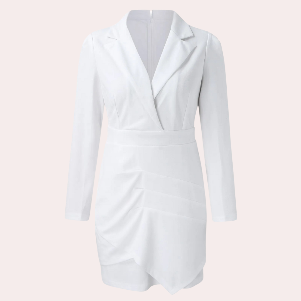 Women's Luxurious Blazer-Style Dress | Timeless Formal and Evening Attire