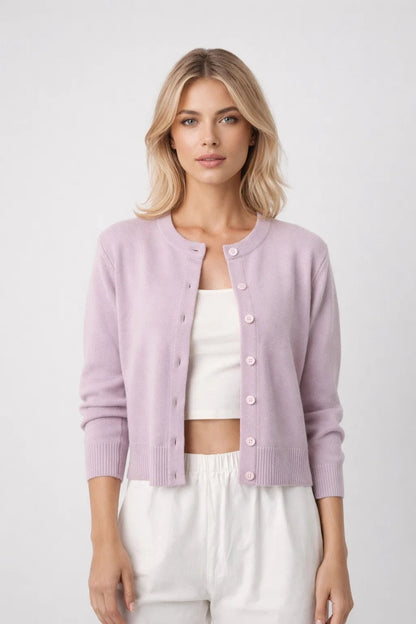 Gilet Classique Femme Printanier | Style Cachemire