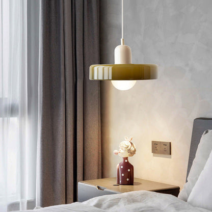 Miklon | Kolorowa lampa wisząca w stylu Bauhaus