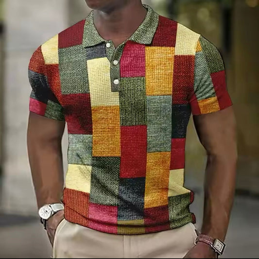 Camiseta Polo de Hombre de Lana | Estilo Casual Inteligente de Otoño