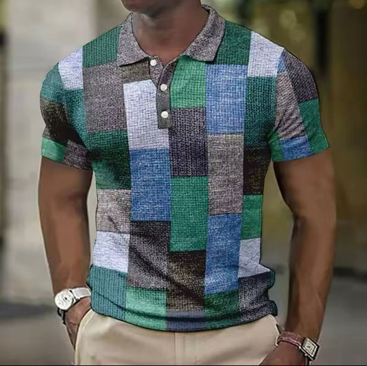 Camiseta Polo de Hombre de Lana | Estilo Casual Inteligente de Otoño