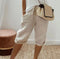Pantalones cortos hechos a medida para mujer | Estilo casual inteligente para todos los días