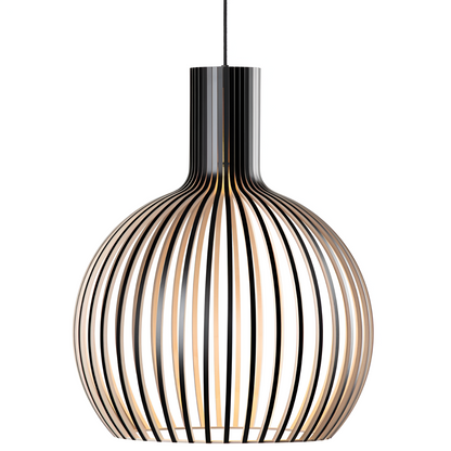 Nordic Wood Vintage Style Pendant Lamp