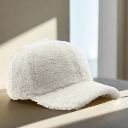 Uniszex Teddy polár téli sapka