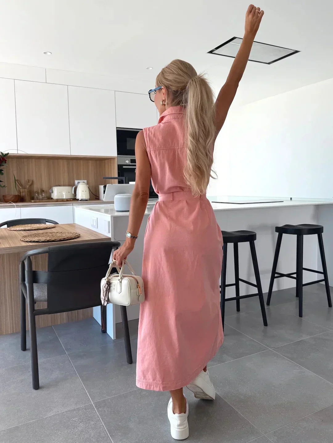 Robe maxi en jean pour femme | Indispensable décontracté au quotidien