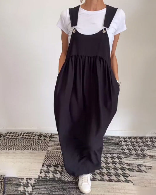 Women's Strappy Dress | Casual Relaxed Fit
