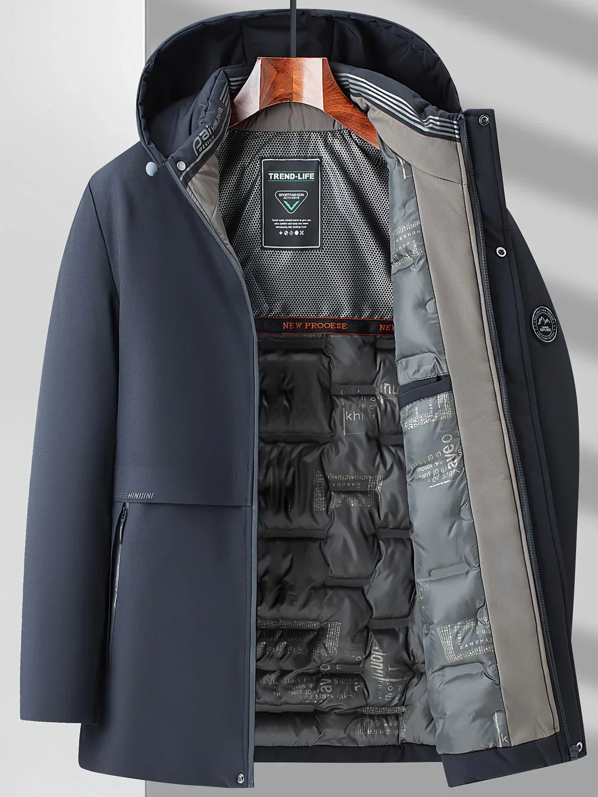 Męska Wodoodporna Kurtka Zimowa | Oddychająca i Ciepła