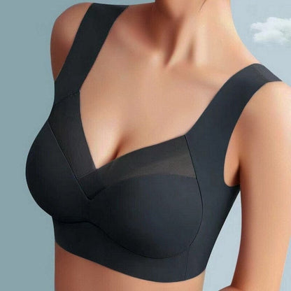 Dámská bezdrátová pohodlná podprsenka | Bezešvý styl bez zapínání