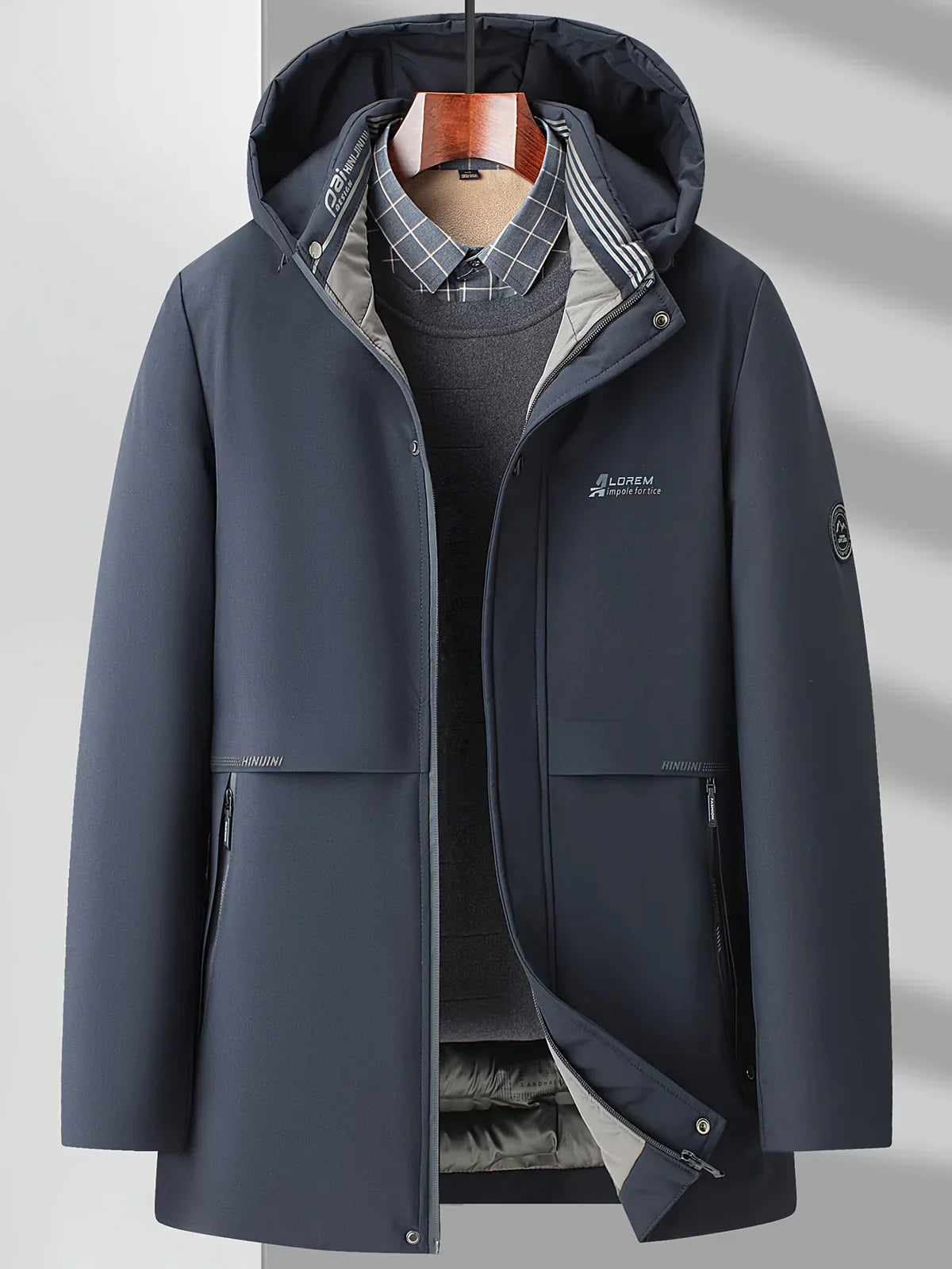 Męska Wodoodporna Kurtka Zimowa | Oddychająca i Ciepła