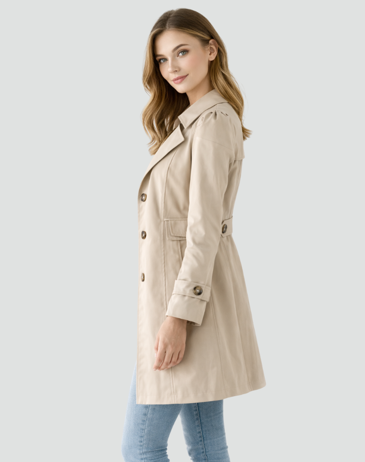 Trench da donna a taglio aderente | Look estivo