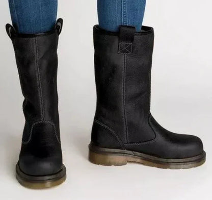 Dámské zimní boty | z umělé kůže s teplou podšívkou, stylové
