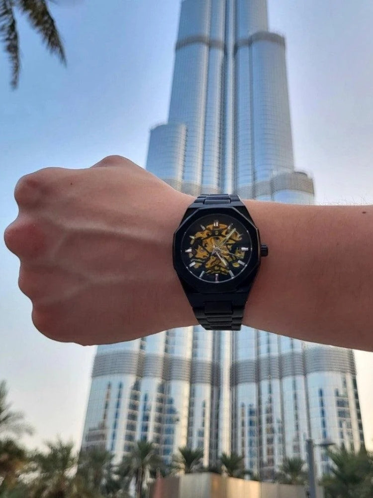 Blaise | Stylowy Chronograf ze Skórzanym Paskiem