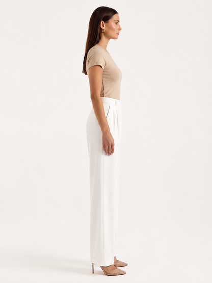 Women's High-Waisted Wide-Leg Pants