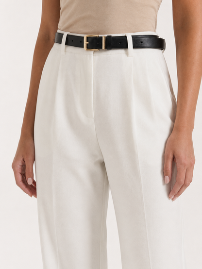 Women's High-Waisted Wide-Leg Pants