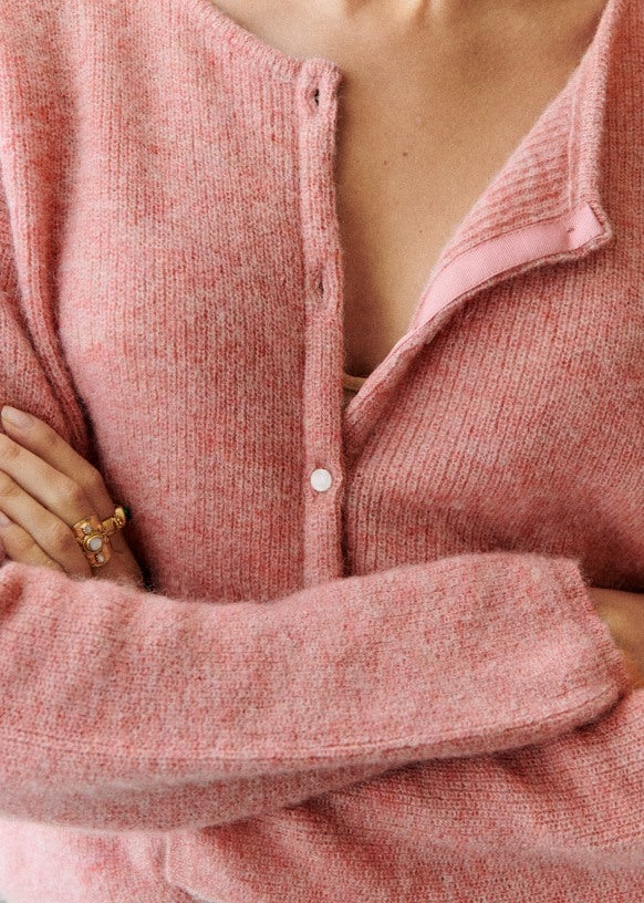 Women's Cardigan Made of Soft Knit with Buttons | Cashmere Style