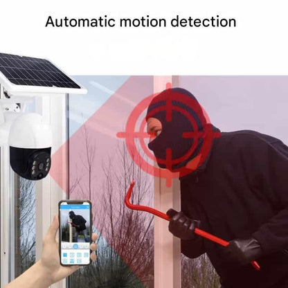 4K Solar Wireless Security Camera | Smart 360° Rotation