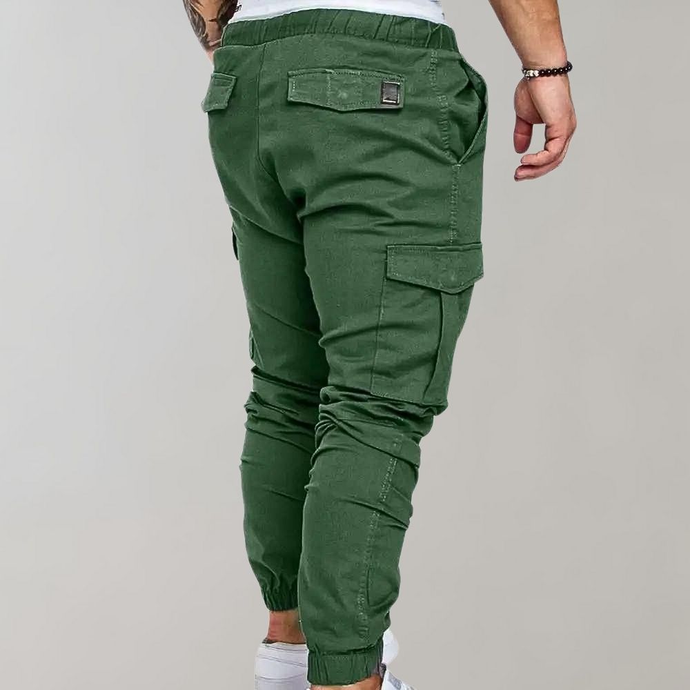 Men's Cargo Pants | Comfortable Elastic Waist Utility Style