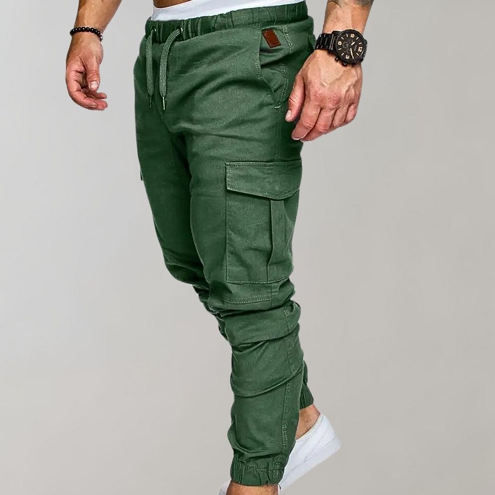 Men's Cargo Pants | Comfortable Elastic Waist Utility Style