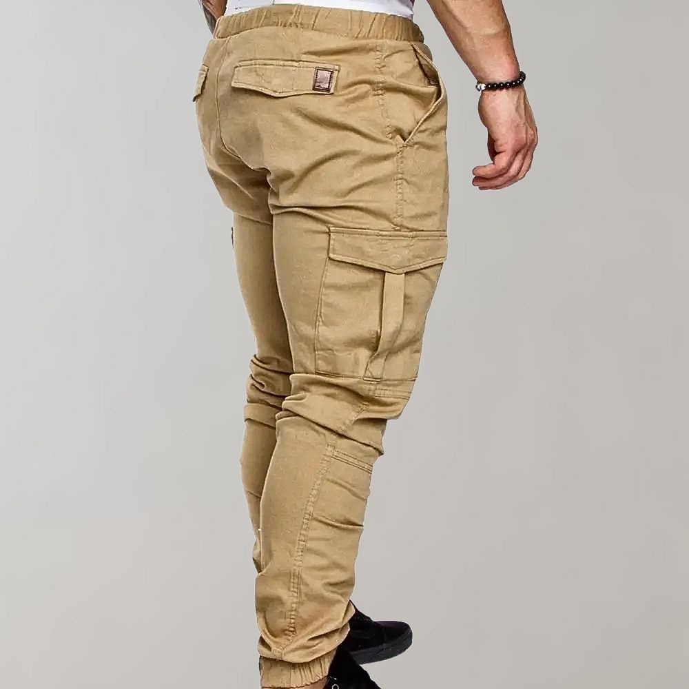 Men's Cargo Pants | Comfortable Elastic Waist Utility Style