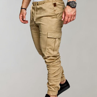Men's Cargo Pants | Comfortable Elastic Waist Utility Style
