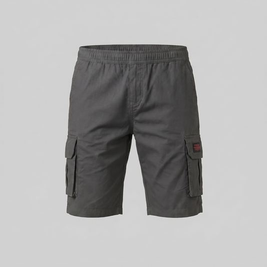 Pantalones cortos de carga para hombre, estilo relajado