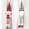 Christmas Curtain Ties | Santa and Snowman Christmas Pattern