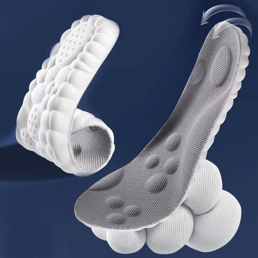 4D Ergonomiczne Wkładki | Zaawansowane Wsparcie Stopy i Redukcja Nacisku