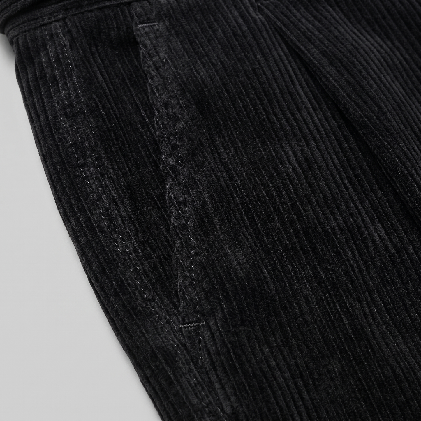 Pantalon homme à plis style velours côtelé | Coupe ajustée smart casual