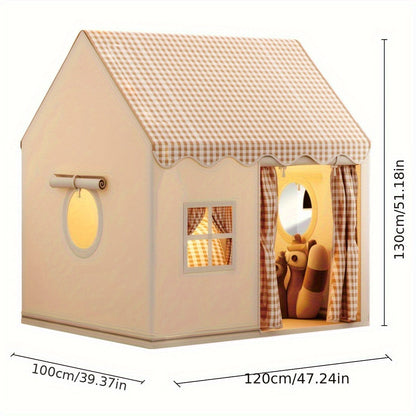 Tente Maison de Jeu pour Enfants d'Intérieur | Maison de Jeu Pliable en Tissu pour Tout-Petits