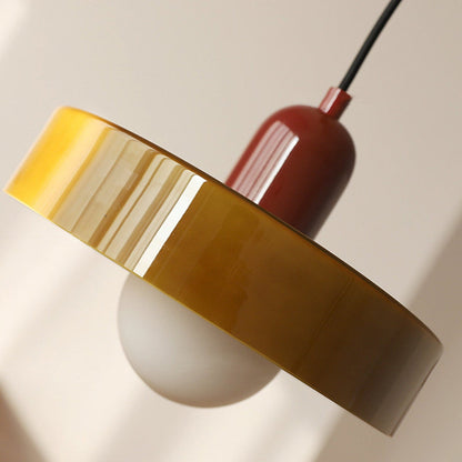 Miklon | Kolorowa lampa wisząca w stylu Bauhaus