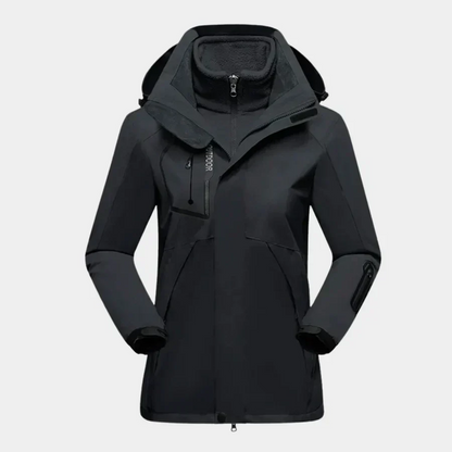 Women's 2-in-1 Outdoor Jacket | Removable Fleece Lining