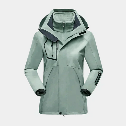 Women's 2-in-1 Outdoor Jacket | Removable Fleece Lining