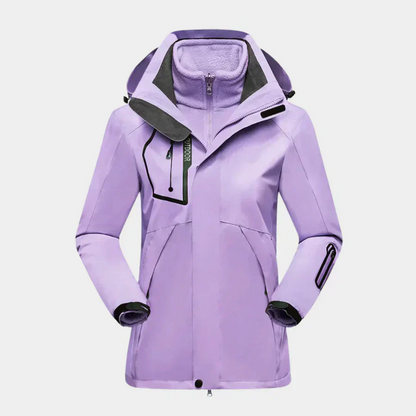 Women's 2-in-1 Outdoor Jacket | Removable Fleece Lining