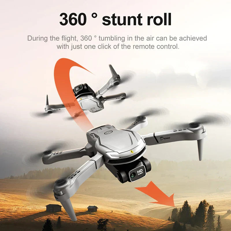 Leo | Mini V88 Drone 8K z GPS i Podwójną Kamerą HD - Profesjonalny Dron Fotografii Lotniczej