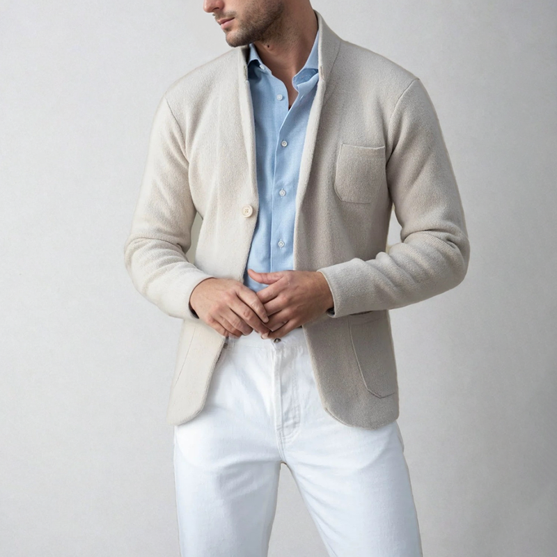 Men's Norman Single-Breasted Vintage Jacket