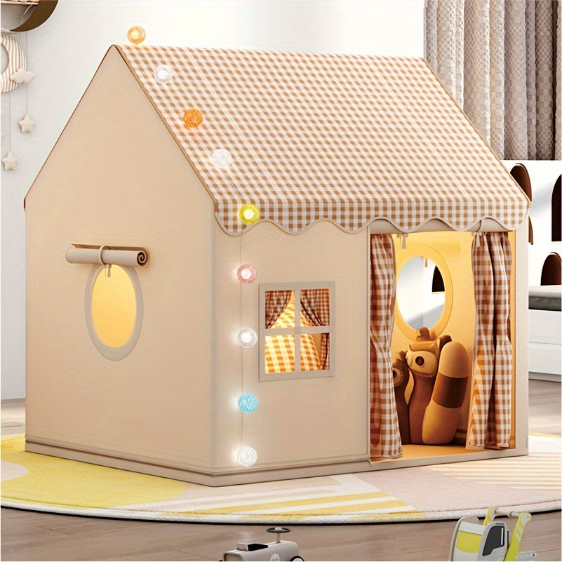 Tente Maison de Jeu pour Enfants d'Intérieur | Maison de Jeu Pliable en Tissu pour Tout-Petits