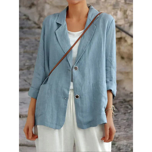 Ropa de cama femenina estilo chaqueta a medida | Chaqueta ligera inteligente para uso diario