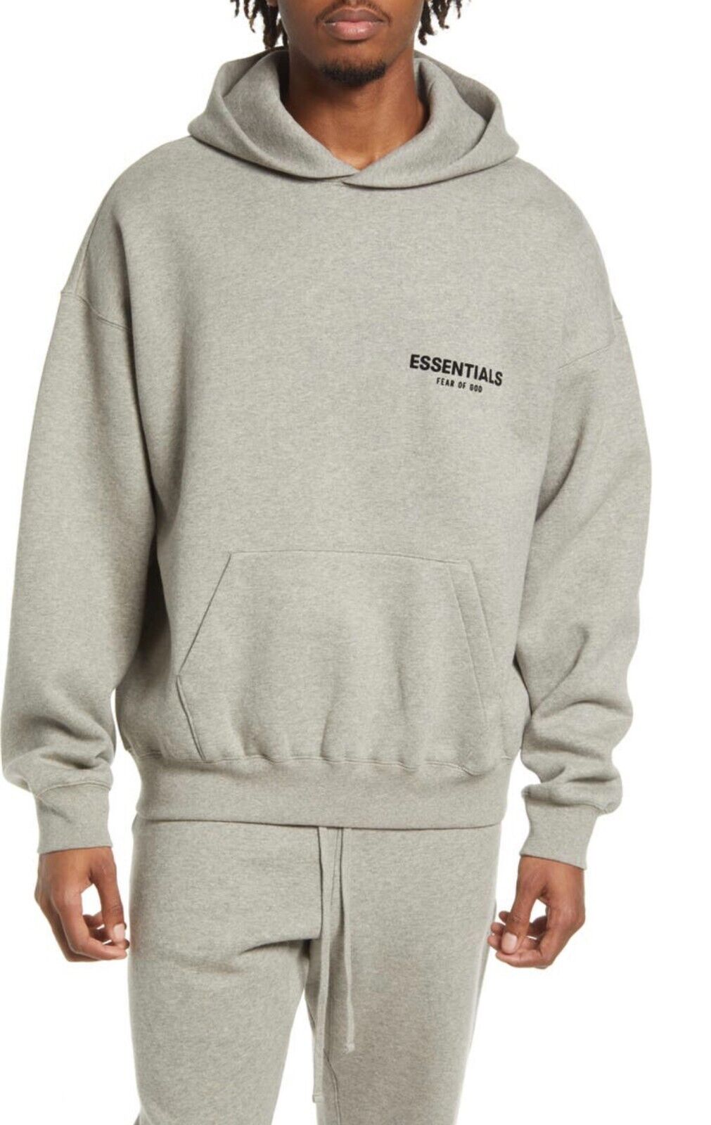 Sweat à capuche unisexe oversize | Vêtement streetwear doux