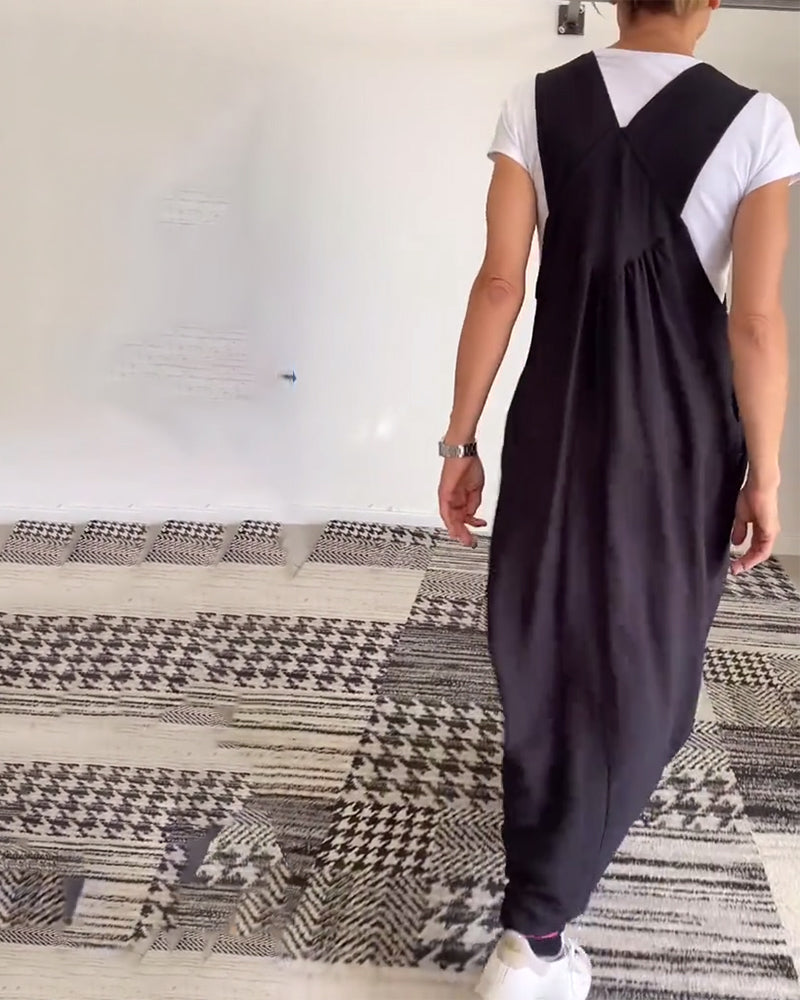 Abito da donna con spalline | Silhouette casual e rilassata